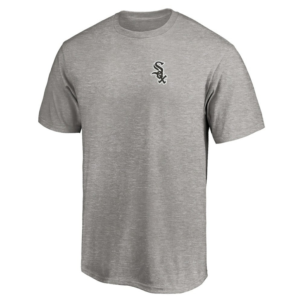 Chicago White Sox Number One Dad T-Shirt Heather Gray