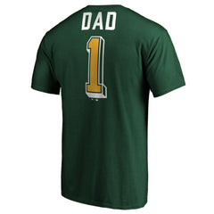 Athletics Number One Dad T-Shirt Green
