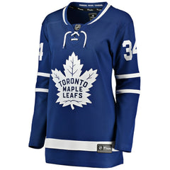 Auston Matthews Toronto Maple Leafs Fanatics Women's Home Breakaway Jersey Blue