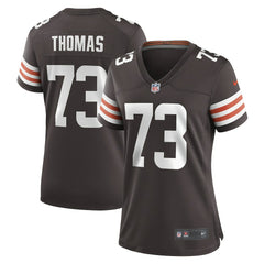Joe Thomas Cleveland Browns Women's Retired Game Player Jersey - Brown