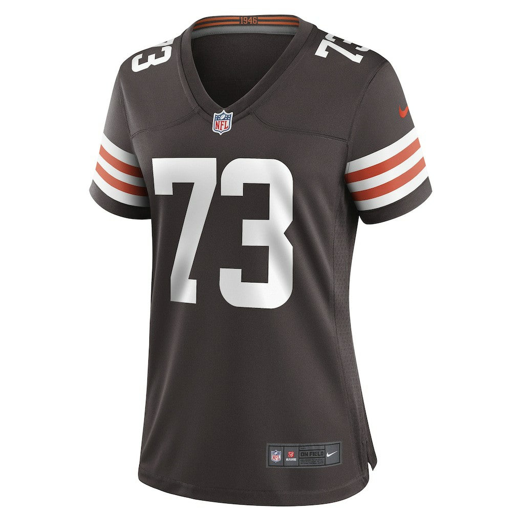 Joe Thomas Cleveland Browns Women's Retired Game Player Jersey - Brown