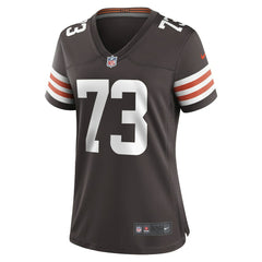 Joe Thomas Cleveland Browns Women's Retired Game Player Jersey - Brown
