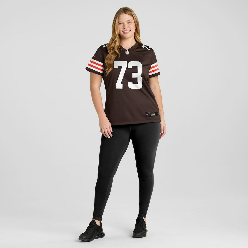 Joe Thomas Cleveland Browns Women's Retired Game Player Jersey - Brown