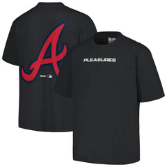 Atlanta Braves PLEASURES Ballpark T-Shirt Black