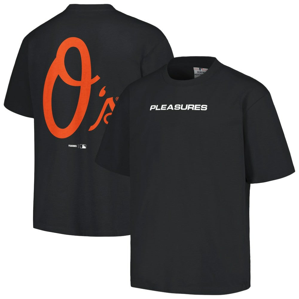 Baltimore Orioles PLEASURES Ballpark T-Shirt Black