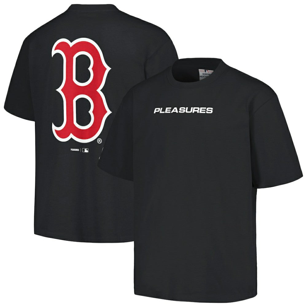 Boston Red Sox PLEASURES Ballpark T-Shirt Black