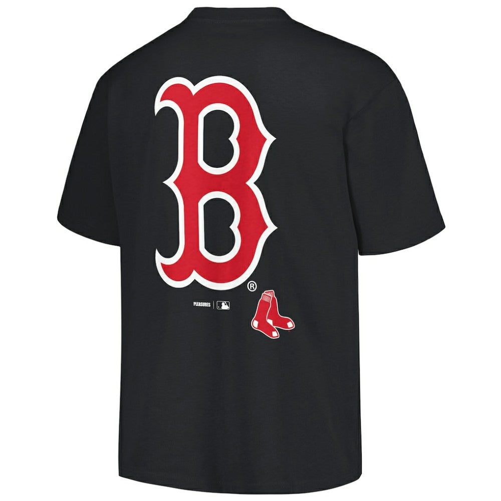 Boston Red Sox PLEASURES Ballpark T-Shirt Black