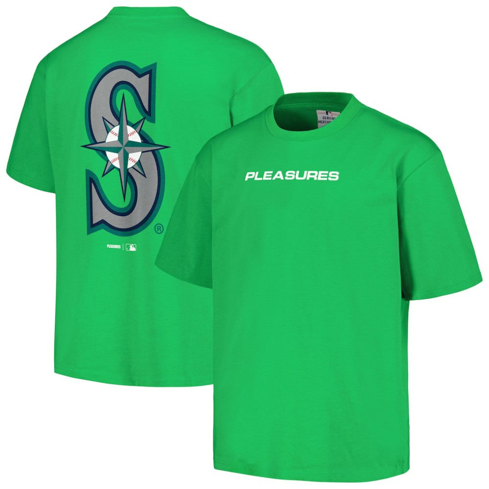 Seattle Mariners PLEASURES Ballpark T-Shirt Green