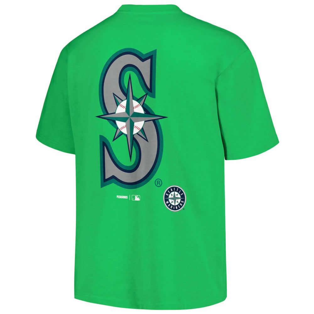 Seattle Mariners PLEASURES Ballpark T-Shirt Green