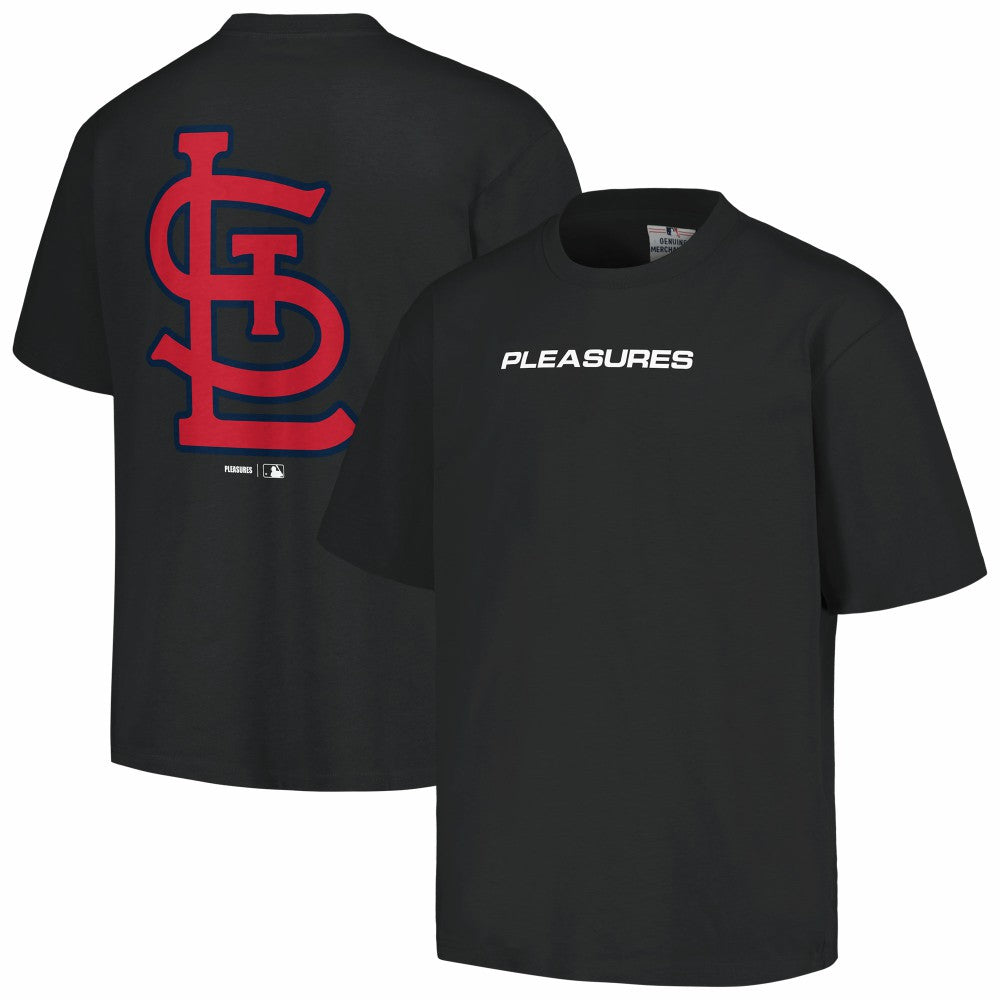 St. Louis Cardinals PLEASURES Ballpark T-Shirt Black