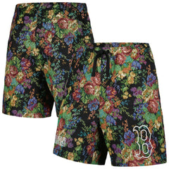 Boston Red Sox PLEASURES Floral Shorts Black
