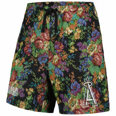 Los Angeles Angels PLEASURES Floral Shorts Black