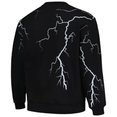 San Francisco Giants PLEASURES Lightning Crewneck Pullover Sweatshirt Black