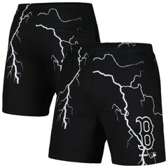Boston Red Sox PLEASURES Lightning Shorts Black