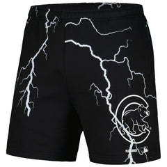 Chicago Cubs PLEASURES Lightning Shorts Black