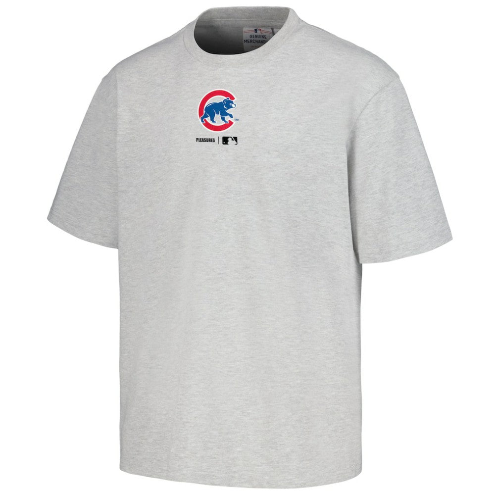 Chicago Cubs PLEASURES Mascot T-Shirt Gray