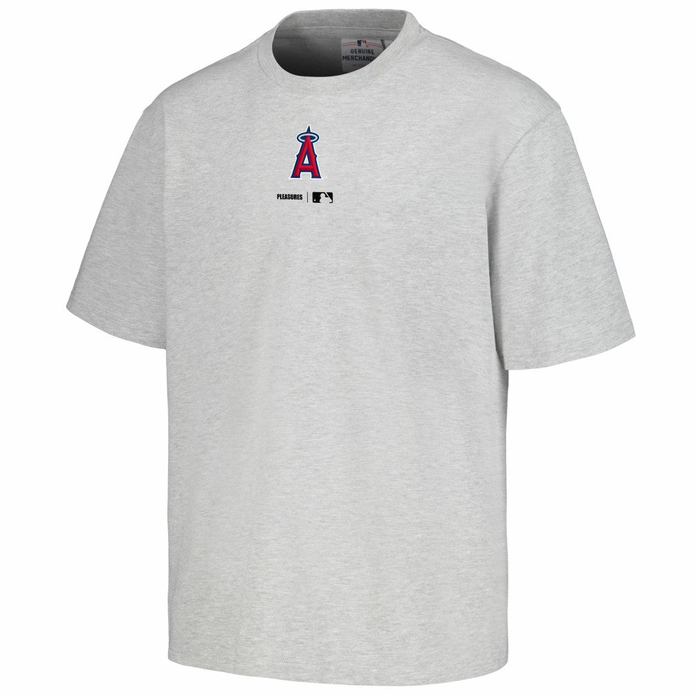 Los Angeles Angels PLEASURES Mascot T-Shirt Gray