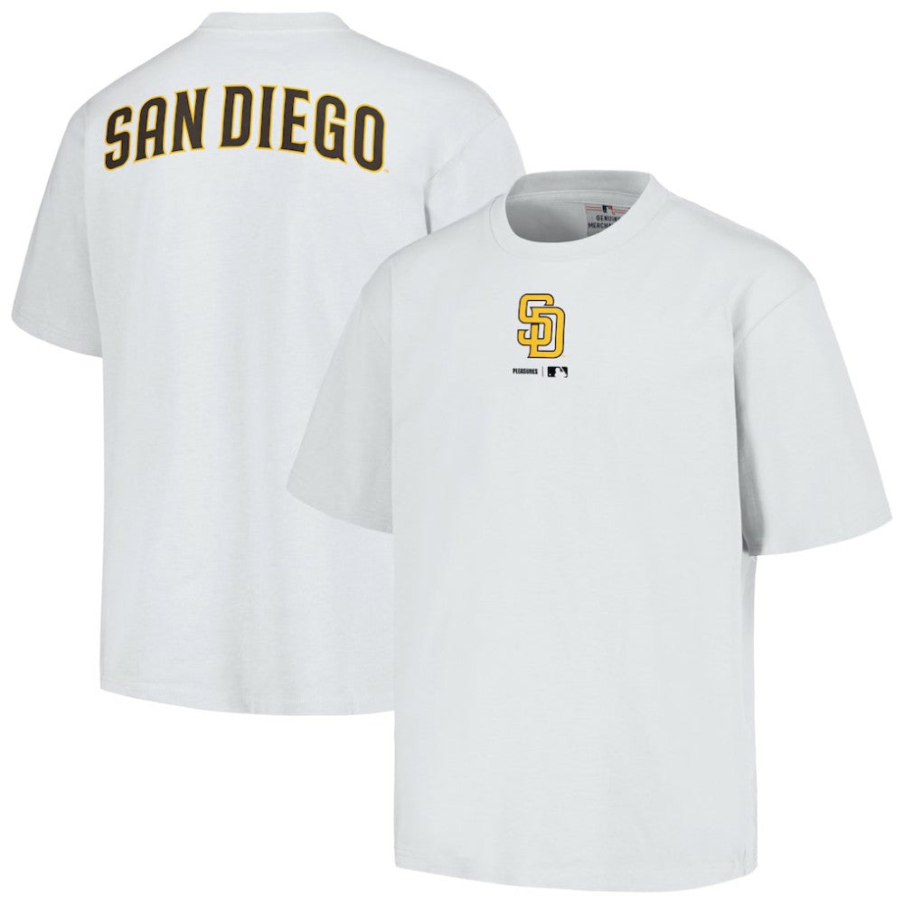 San Diego Padres PLEASURES Mascot T-Shirt White