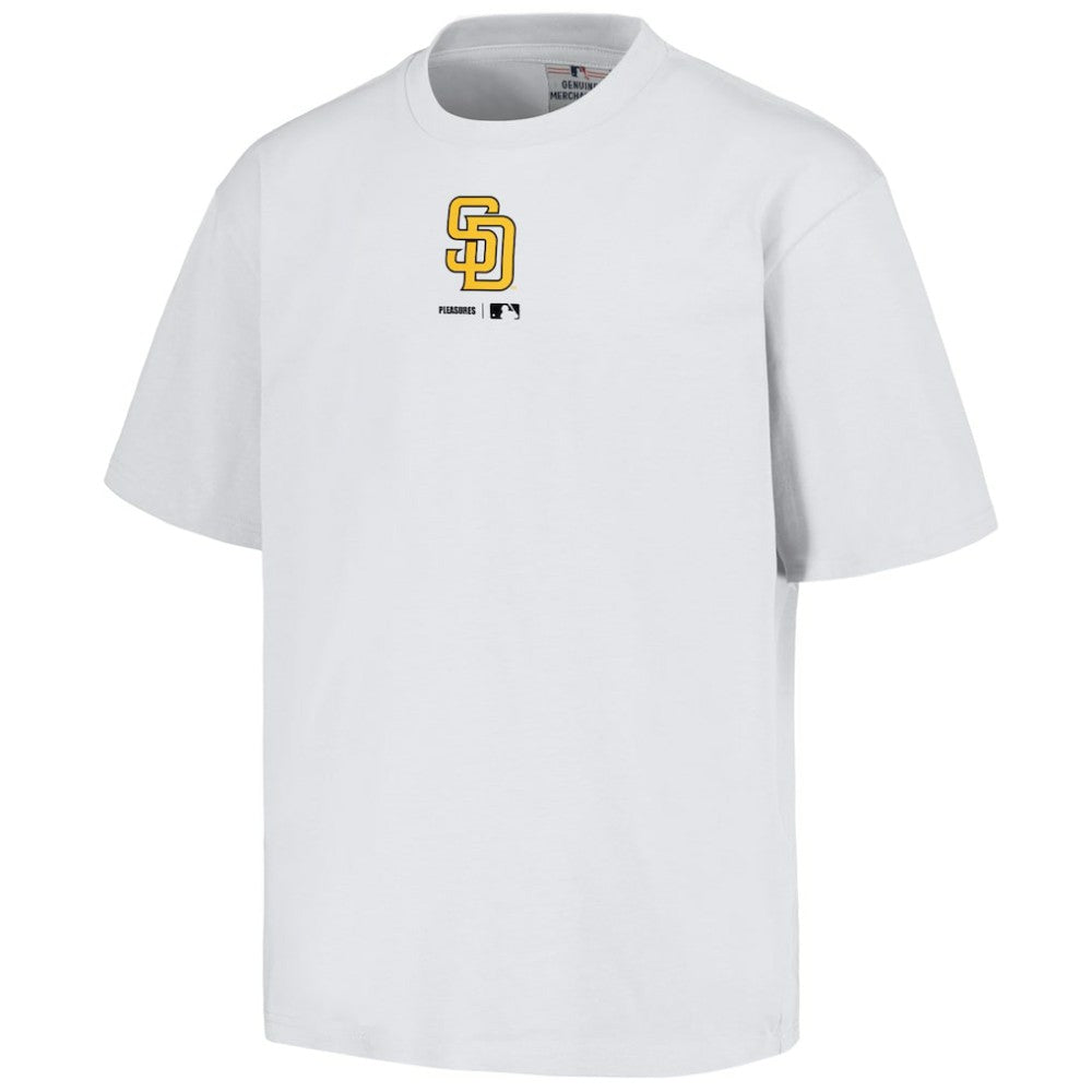 San Diego Padres PLEASURES Mascot T-Shirt White