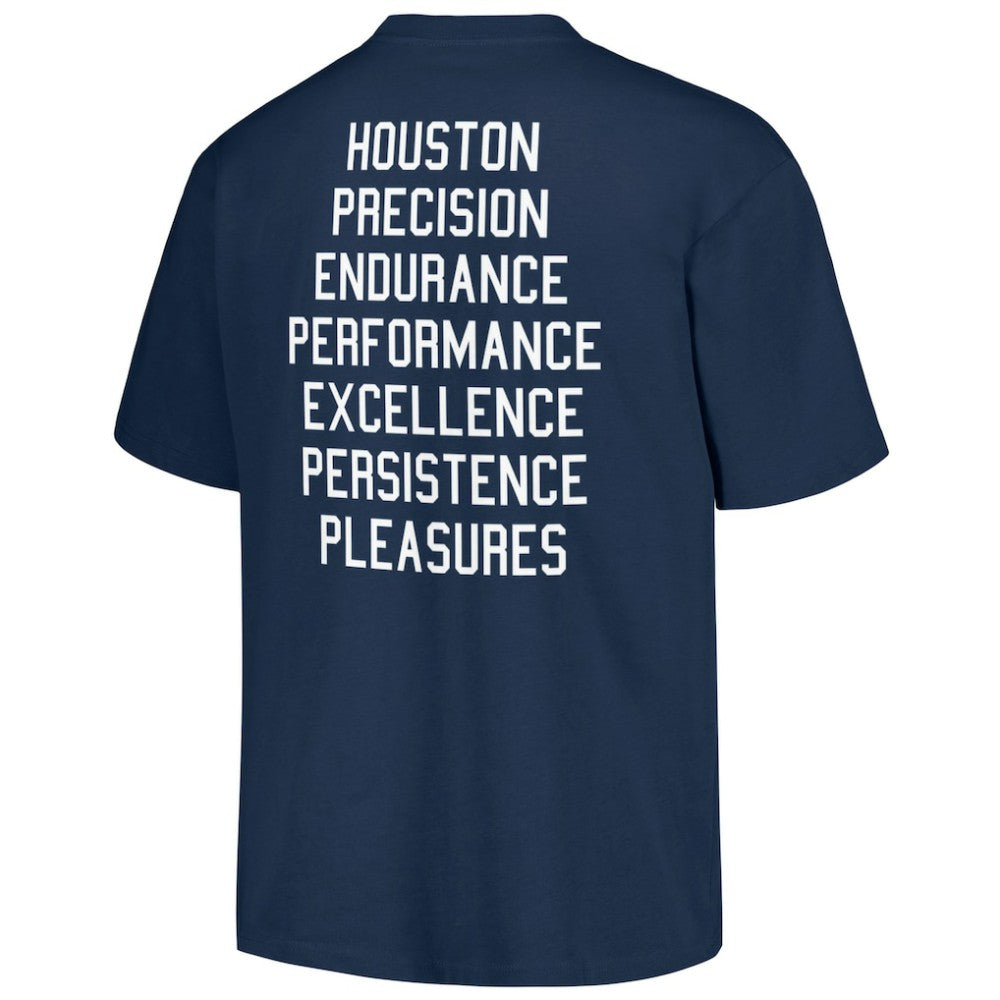 Houston Astros PLEASURES Precision T-Shirt Navy