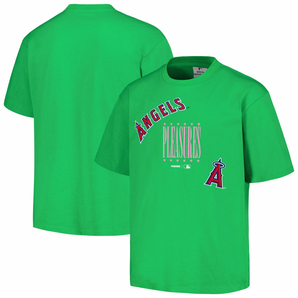 Los Angeles Angels PLEASURES Repurpose T-Shirt Green