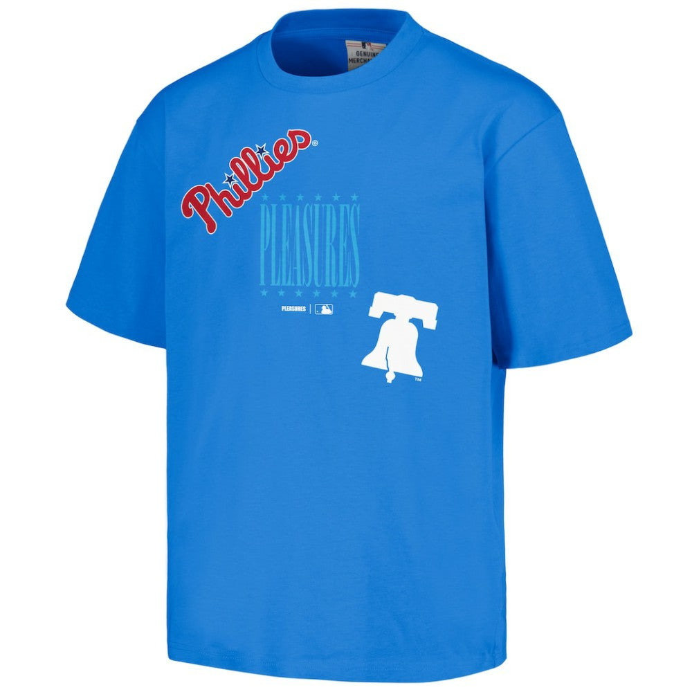 Philadelphia Phillies PLEASURES Repurpose T-Shirt Royal