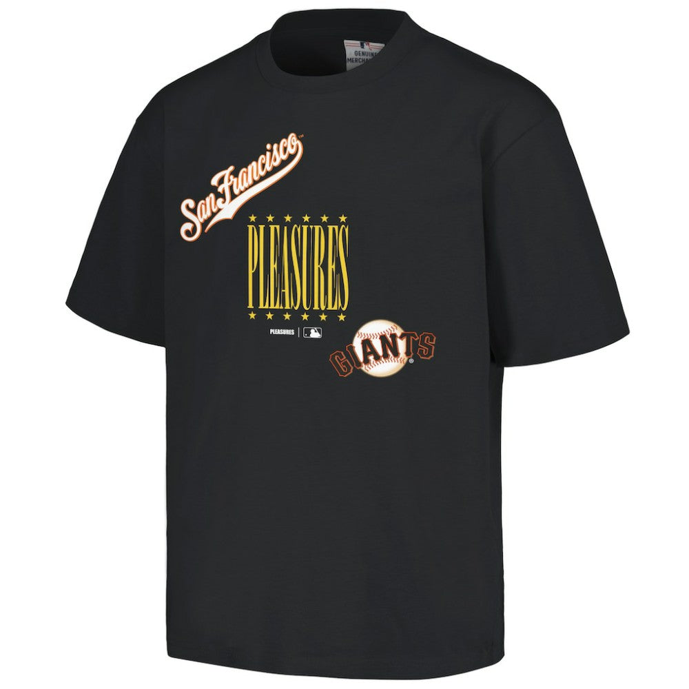 San Francisco Giants PLEASURES Repurpose T-Shirt Black