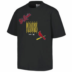 St. Louis Cardinals PLEASURES Repurpose T-Shirt Black