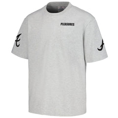 Atlanta Braves PLEASURES Team T-Shirt Gray