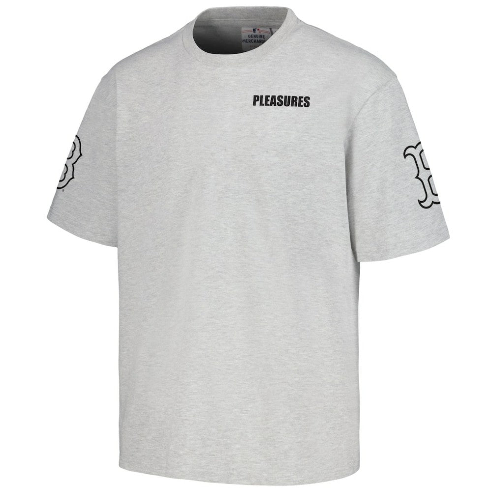 Boston Red Sox PLEASURES Team T-Shirt Gray
