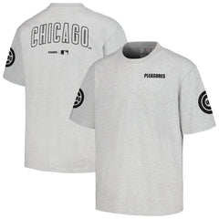 Chicago Cubs PLEASURES Team T-Shirt Gray