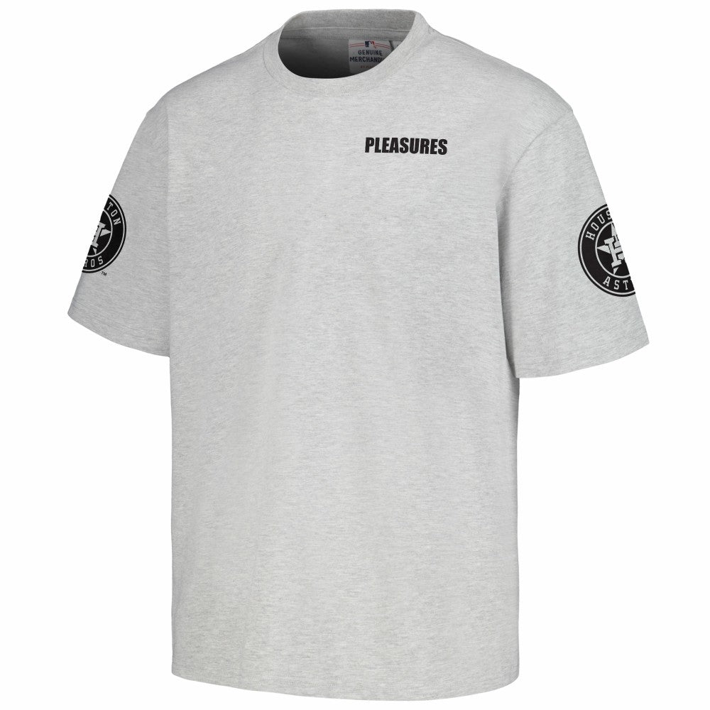Houston Astros PLEASURES Team T-Shirt Gray