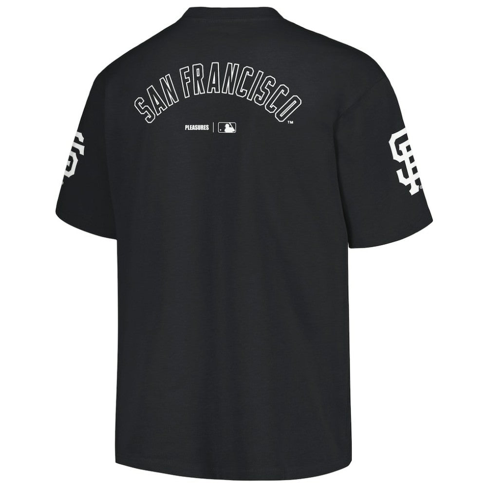 San Francisco Giants PLEASURES Team T-Shirt Black