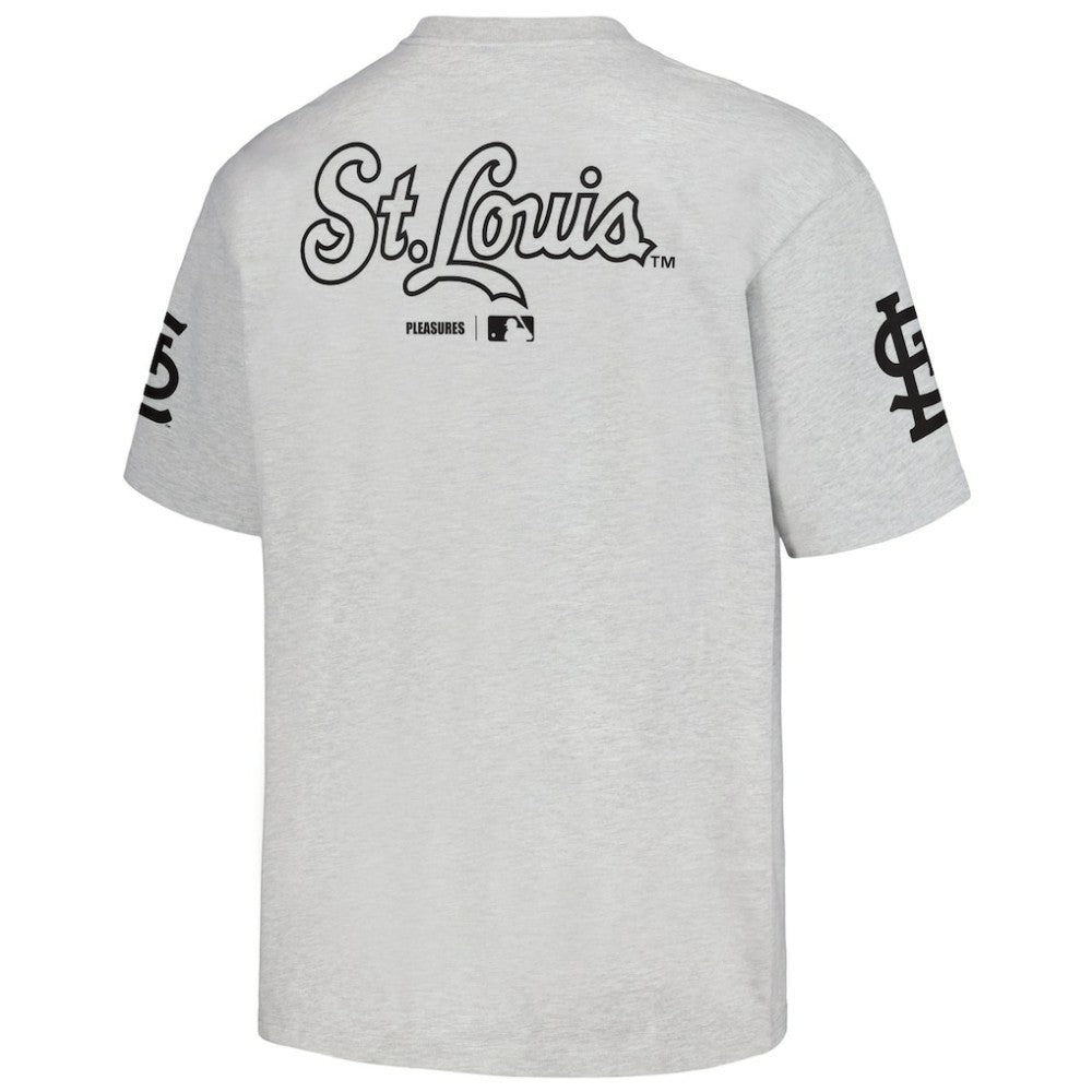 St. Louis Cardinals PLEASURES Team T-Shirt Gray