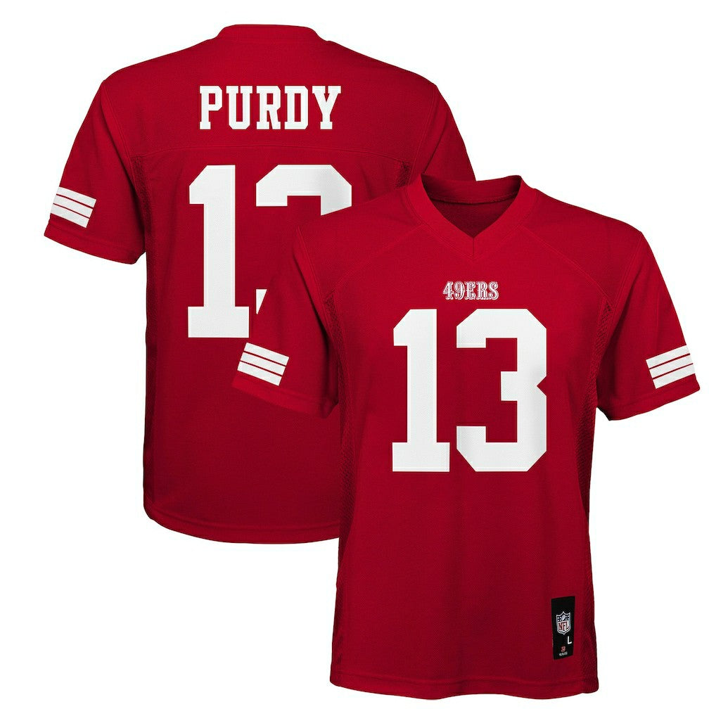 Brock Purdy San Francisco 49ers Youth Replica Player Jersey - Scarlet discount