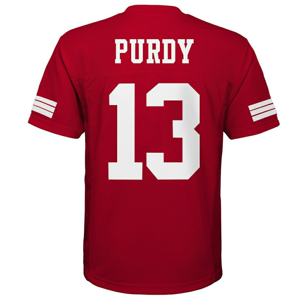 Brock Purdy San Francisco 49ers Youth Replica Player Jersey - Scarlet discount