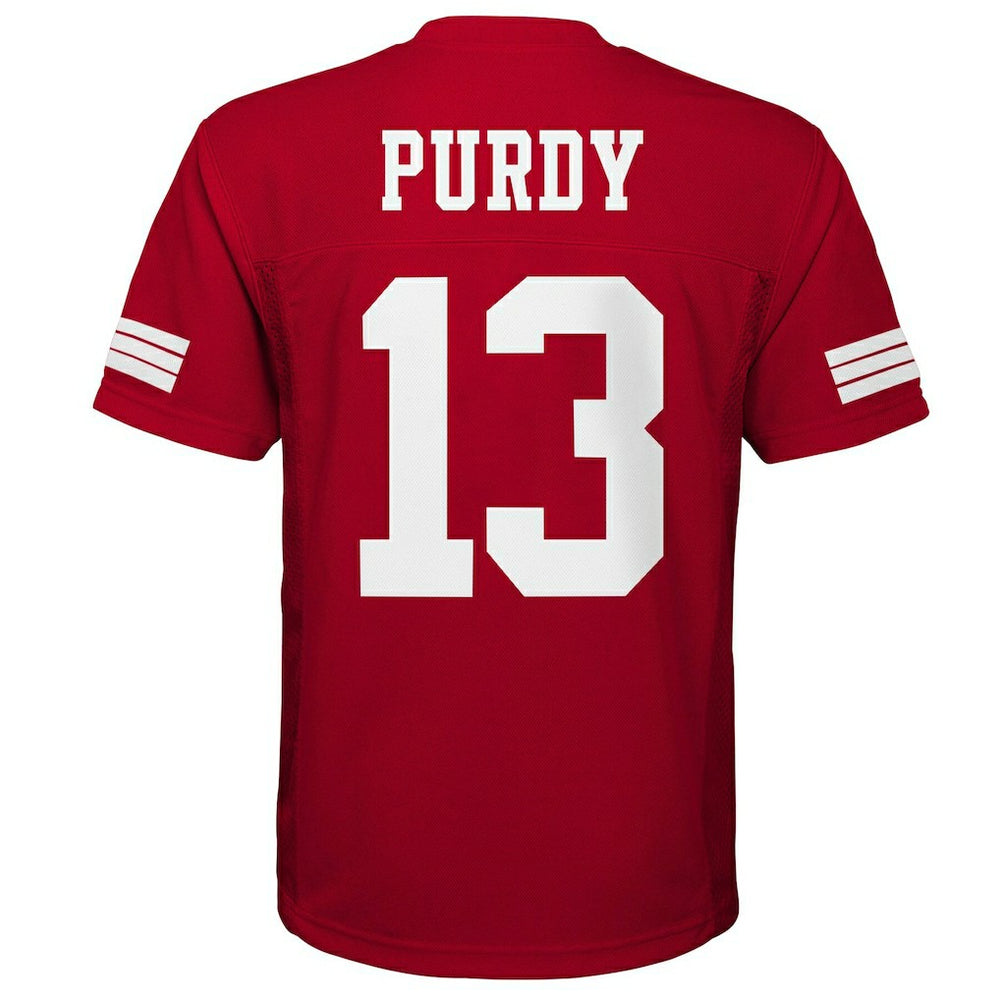 Brock Purdy San Francisco 49ers Youth Replica Player Jersey - Scarlet discount
