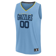 Memphis Grizzlies Custom Fast Break Jersey - Statement Edition - Light Blue