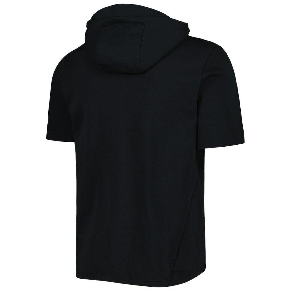 Chicago White Sox Levelwear Recruit Full-Zip Short Sleeve Hoodie Black