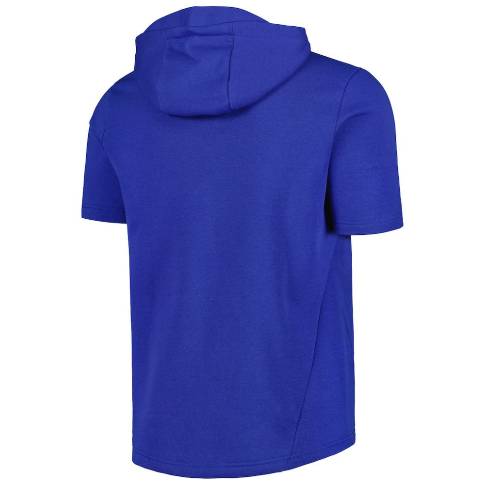 Milwaukee Brewers Levelwear Recruit Full-Zip Short Sleeve Hoodie Royal