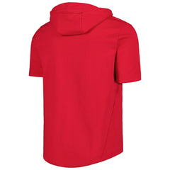 St. Louis Cardinals Levelwear Recruit Full-Zip Short Sleeve Hoodie Red