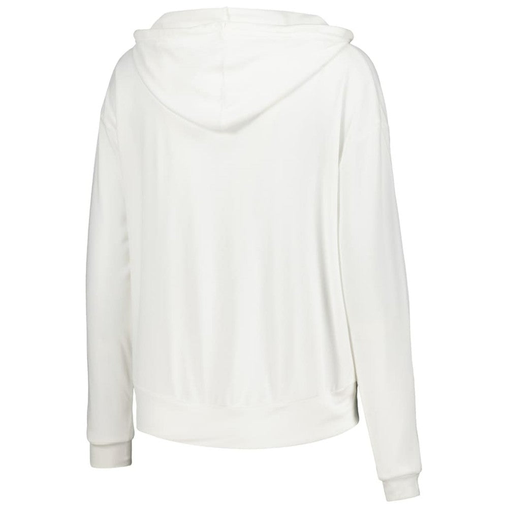 Philadelphia Flyers Concepts Sport Women's Accord Hacci Long Sleeve Hoodie Top White