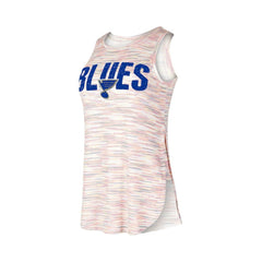 St. Louis Blues Concepts Sport Women's Sunray Multicolor Tri-Blend Tank Top