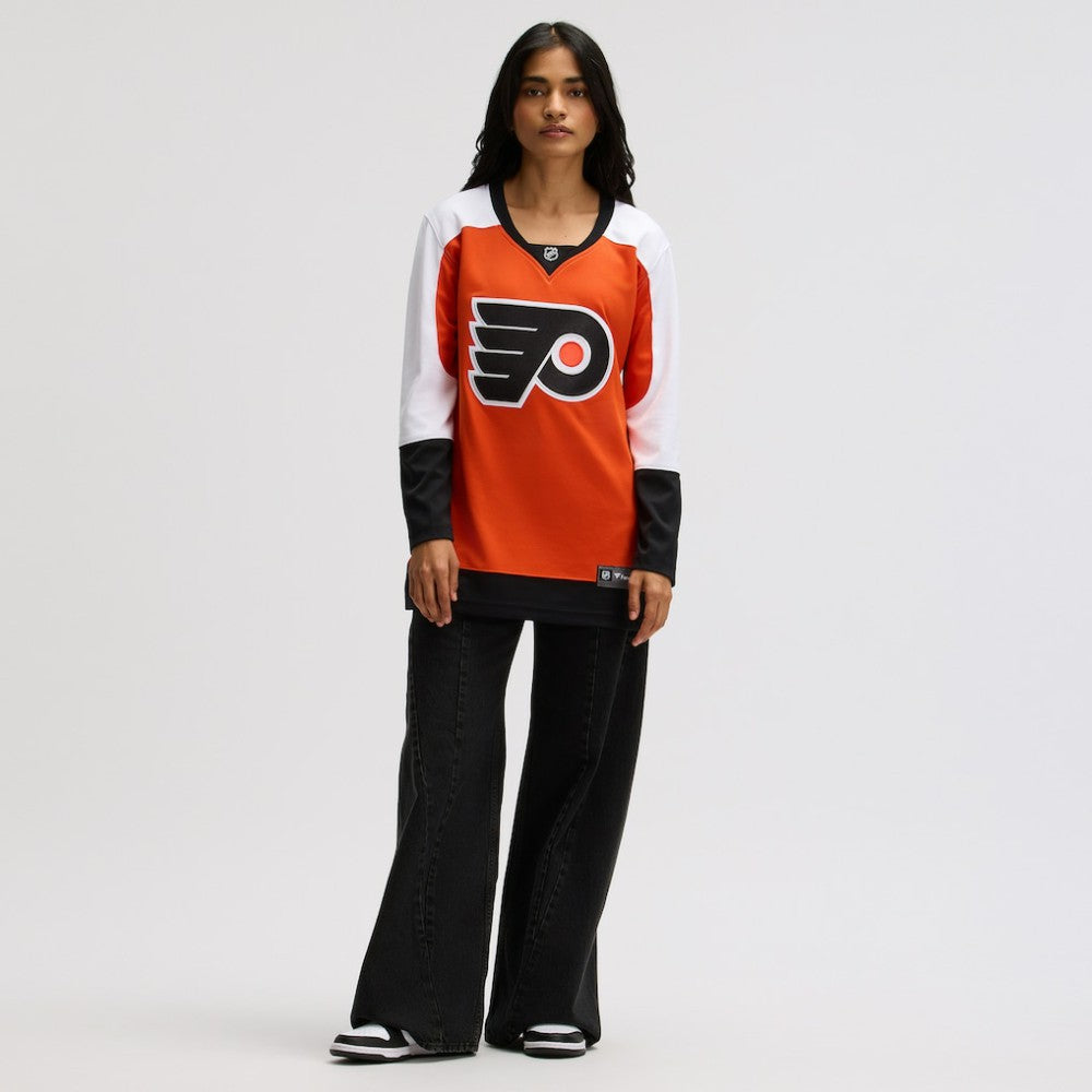 Philadelphia Flyers Fanatics Women's Home Breakaway Jersey Burnt Orange