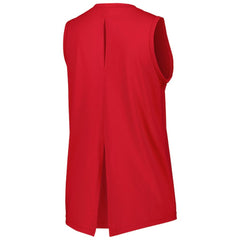 St. Louis Cardinals Levelwear Women's Paisley Chase V-Neck Tank Top Red