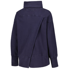 Milwaukee Brewers Levelwear Women's Sunset Farm Team Pullover Sweatshirt Navy
