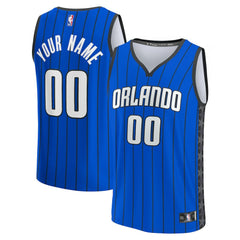 Orlando Magic Youth Fast Break Replica Custom Jersey - Statement Edition - Blue