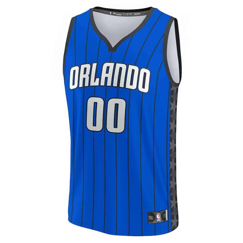 Orlando Magic Youth Fast Break Replica Custom Jersey - Statement Edition - Blue