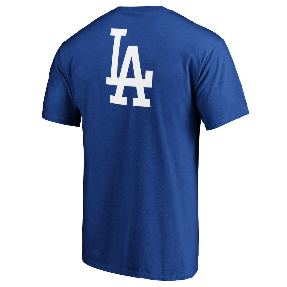 Los Angeles Dodgers End Game Team Wordmark T-Shirt Royal