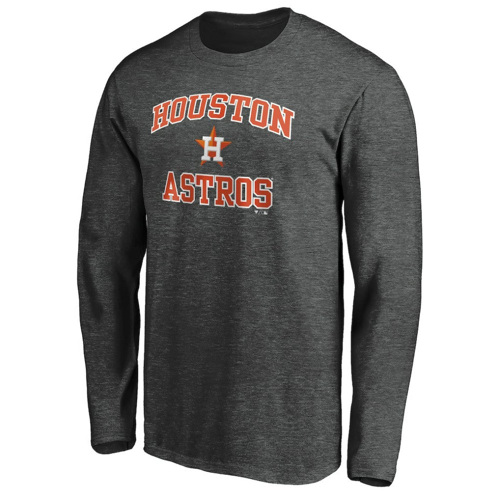 Houston Astros Heart & Soul Team Long Sleeve T-Shirt Charcoal